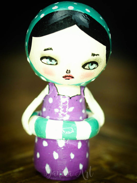 Abby, Miniature Dolls by Danita Art