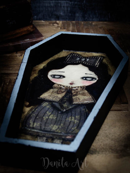 Selene, the vampire, Original Art by Danita Art