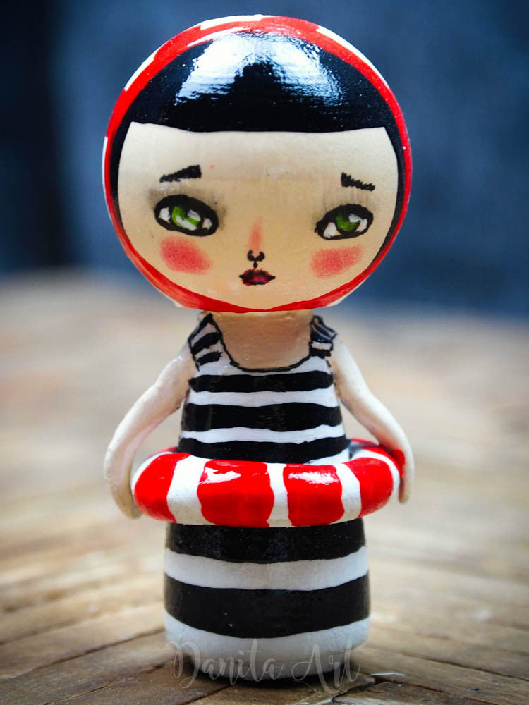 Edith, Miniature Dolls by Danita Art