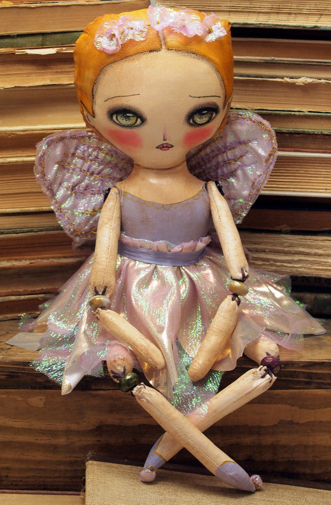 The Forest fairy, a custom art doll set., Art Doll by Danita Art