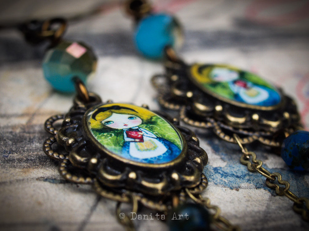 Curiouser and curiouser, Jewelry by Danita Art