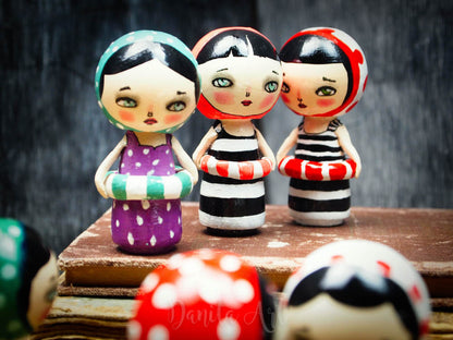 Beatrice, Miniature Dolls by Danita Art