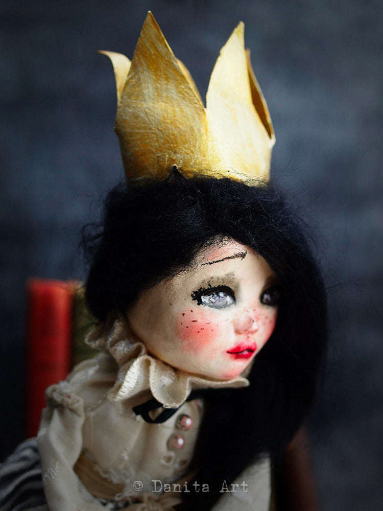 Queen Rose, Art Doll by Danita Art