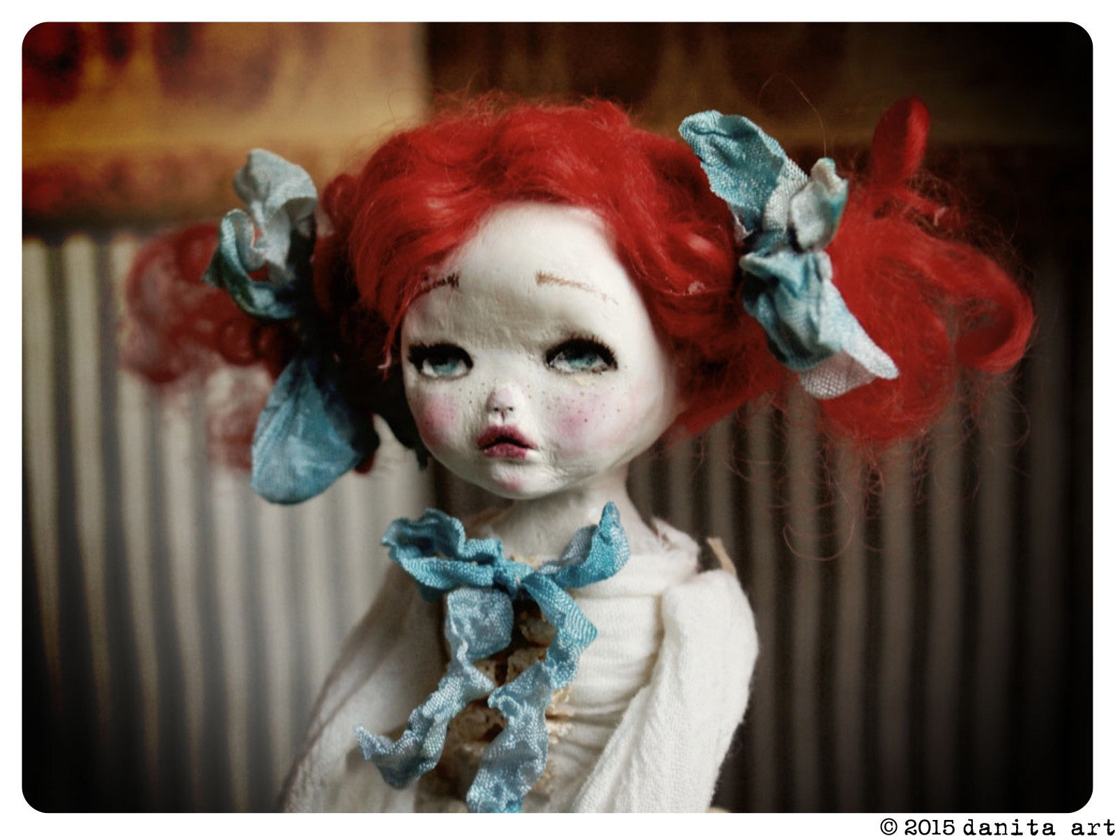 Garnet, Art Doll by Danita Art
