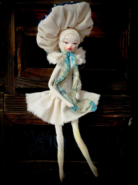 MUSHROOM SPECIMEN N. 11, Art Doll by Danita Art