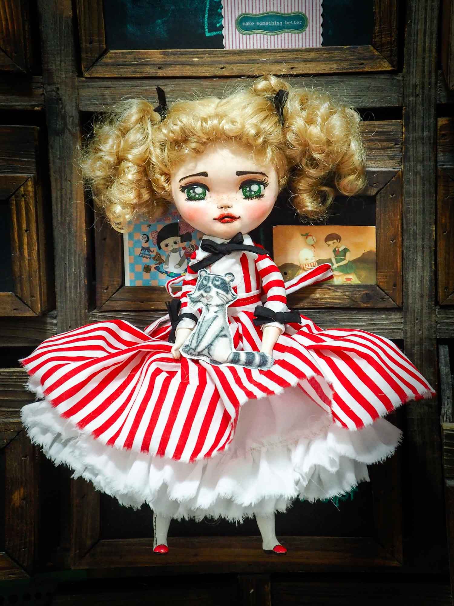 Candy Candy  Candy in summer gown doll  Polistil
