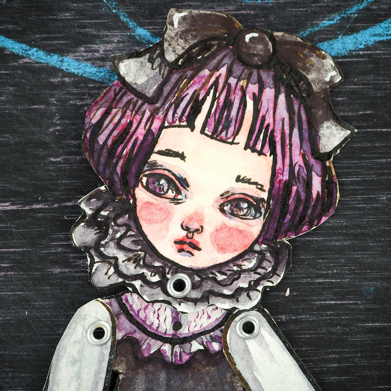 MAGDALENA, Art Doll by Danita Art