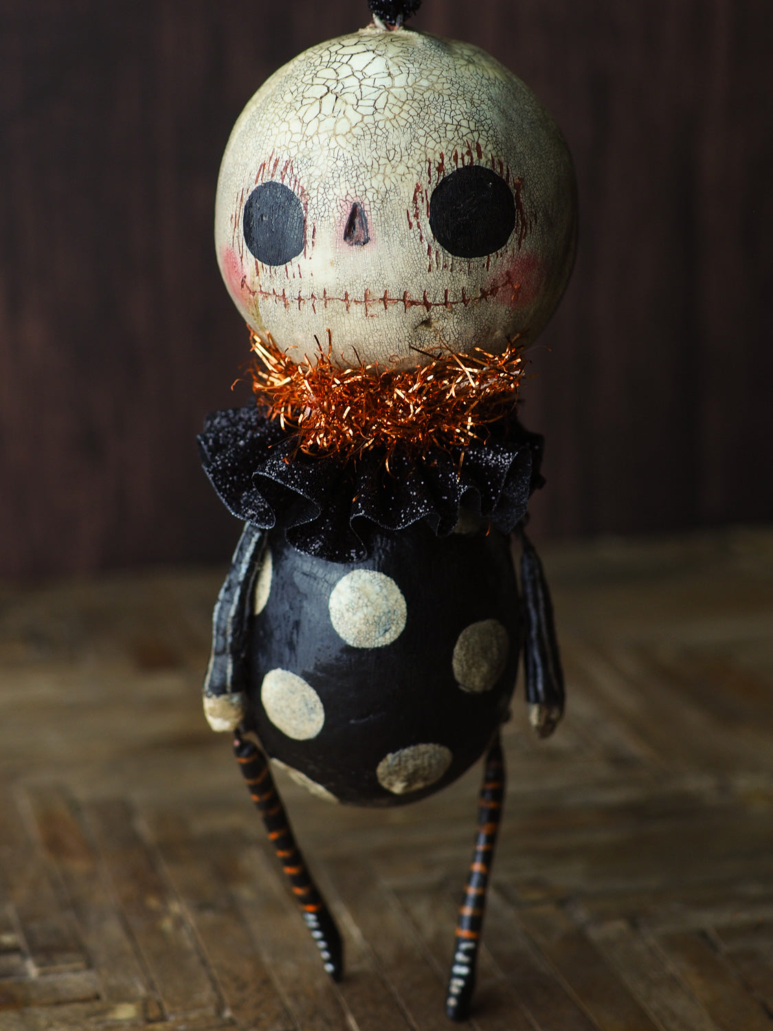 JACK THE HALLOWEEN KING. Original Halloween art doll by Danita., Art Doll EXCLUDE-SALE by Danita Art