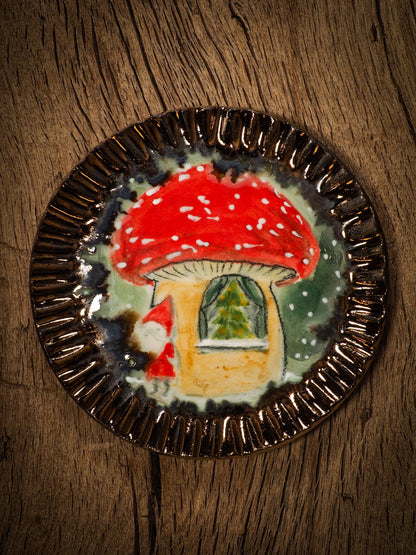 HOLIDAY CAKE PLATE #18