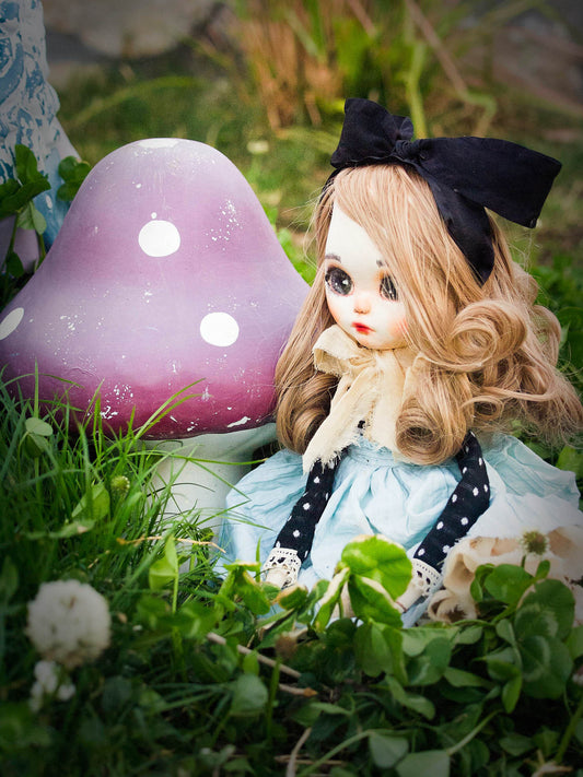 Drink me: Alice in Wonderland, Art Doll by Danita Art