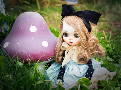 Drink me: Alice in Wonderland, Art Doll by Danita Art