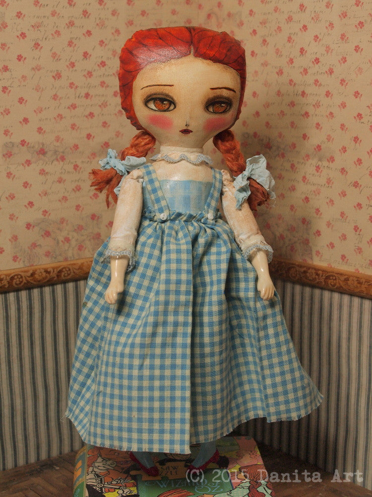 Dorothy of Oz, Art Doll by Danita Art