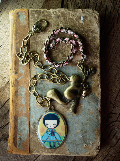 Acorn girl, Jewelry by Danita Art