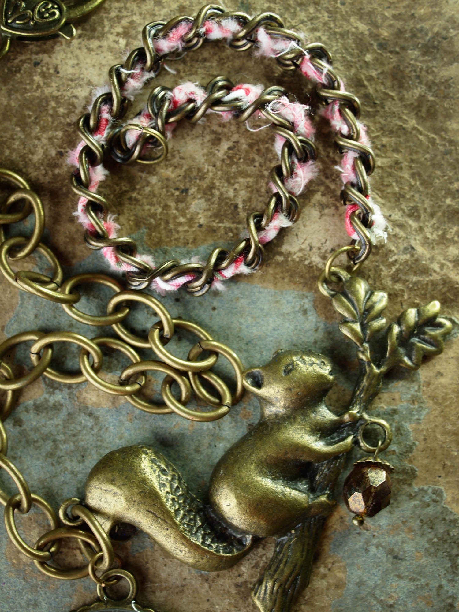 Acorn girl, Jewelry by Danita Art