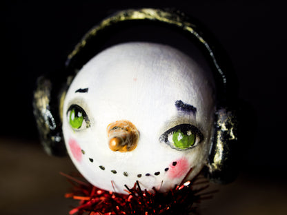 Frosty the snowman, Miniature Dolls by Danita Art