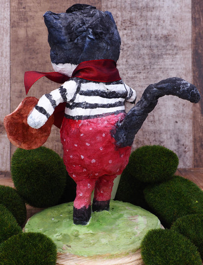 piCATsso - A lovely artist cat doll by Danita, Art Doll by Danita Art