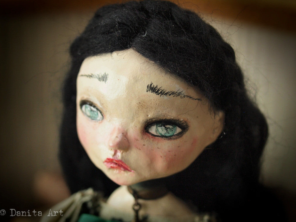 Agatha, Art Doll by Danita Art