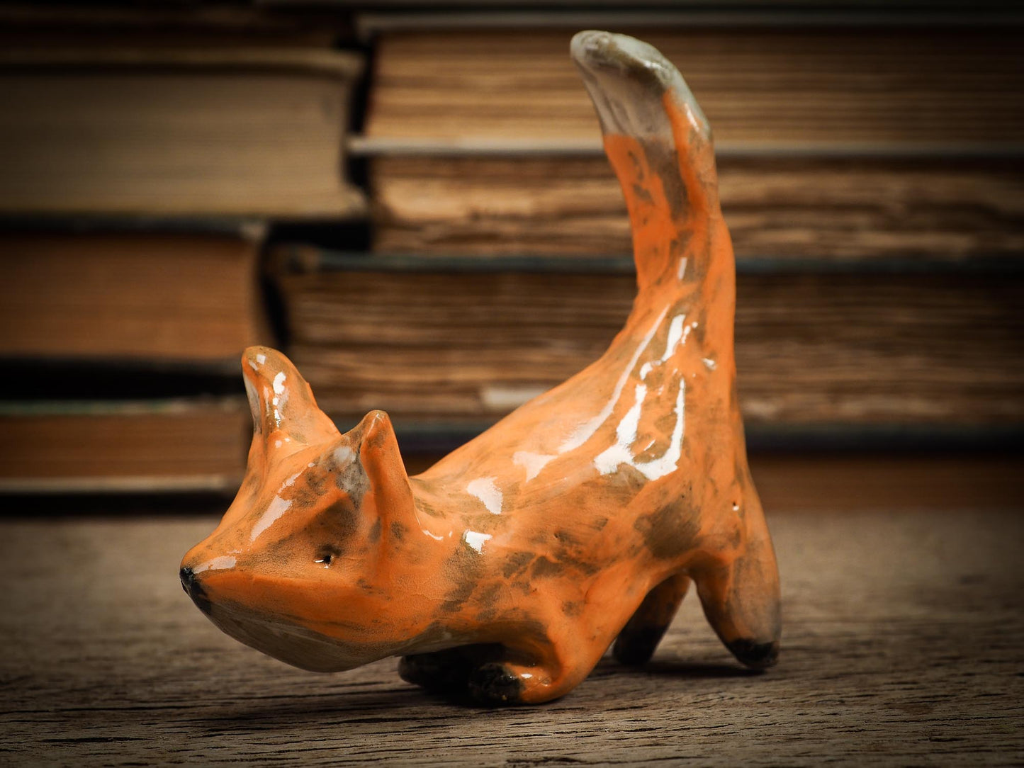 RED FOX #21 - ARTISTS BRUSH AND PENCIL HOLDER
