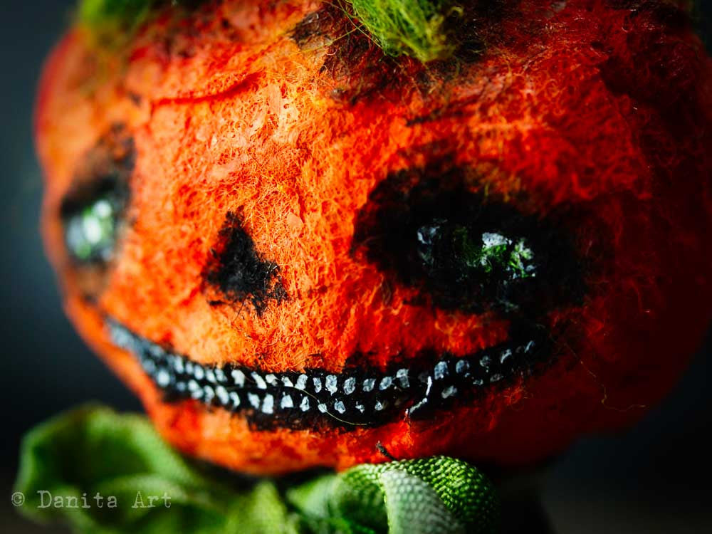 Jack the pumpkin king, Miniature Dolls by Danita Art