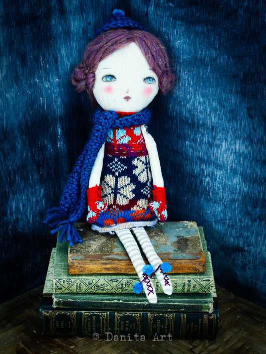 Arianna, Art Doll by Danita Art